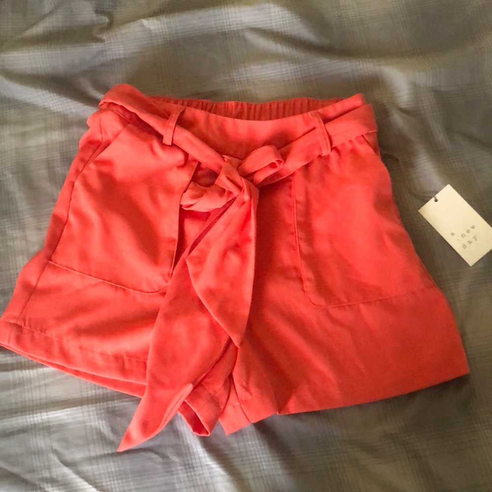 High waisted shorts